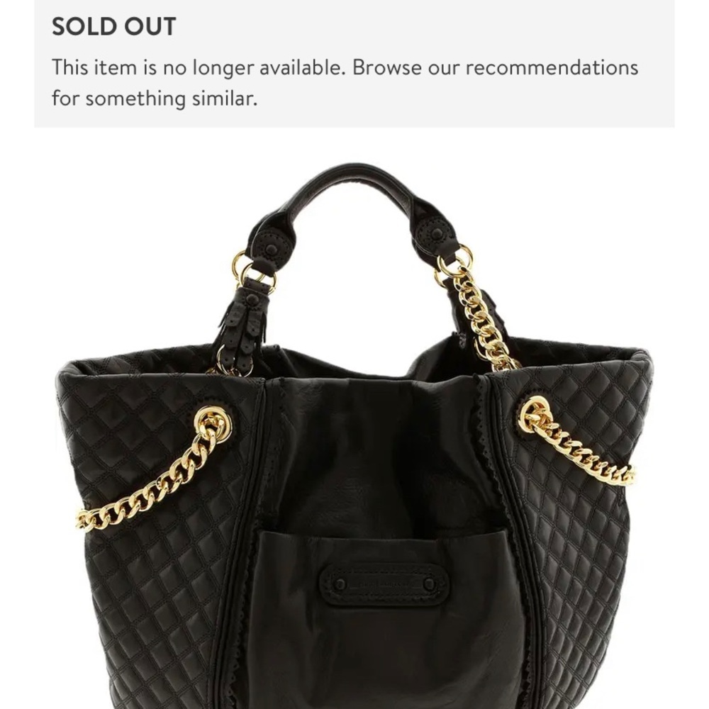 Juicy Couture Leather Trim Tote